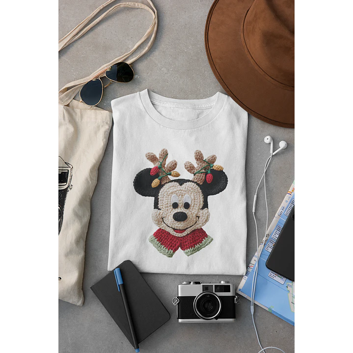 48 Artes para Camisa Natal com Efeito Bordado Arquivo em Png 5