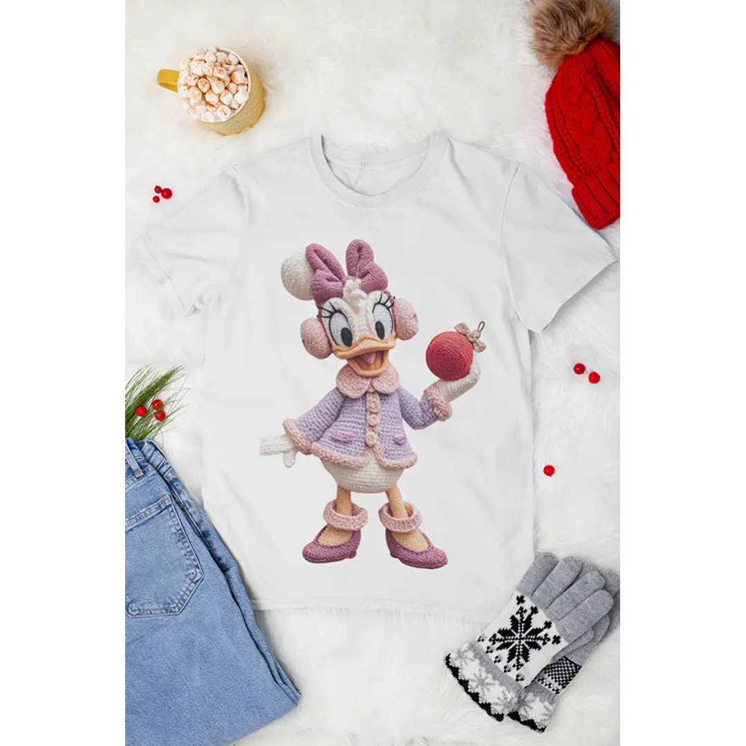 48 Artes para Camisa Natal com Efeito Bordado Arquivo em Png 10