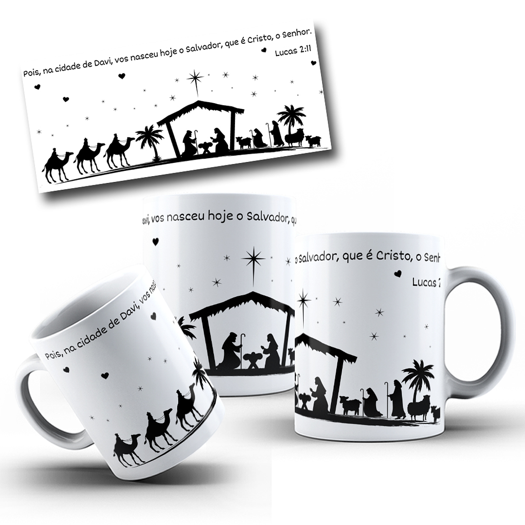 10 Artes para Caneca Natal Arquivo em Jpg  4