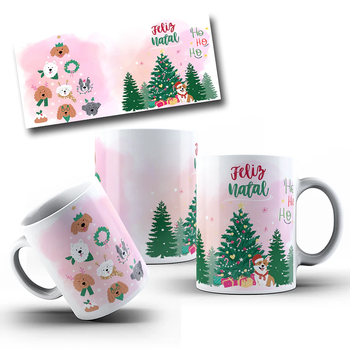10 Artes para Caneca Natal Arquivo em Jpg  6