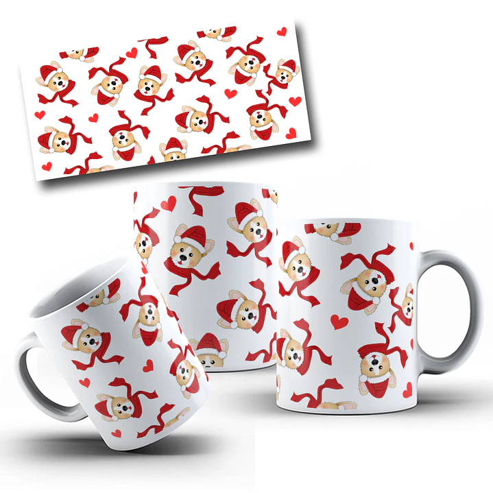 10 Artes para Caneca Natal Arquivo em Jpg  7