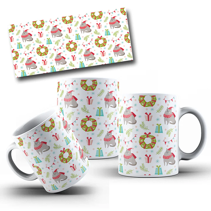 10 Artes para Caneca Natal Arquivo em Jpg  8