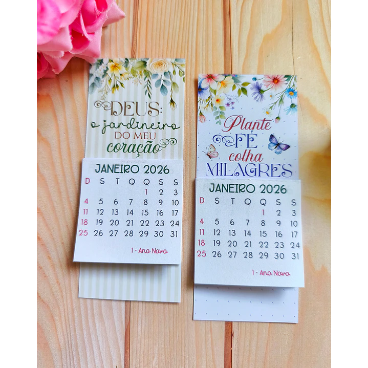 Arquivo Calendário Cristão Floral 2026 Arquivo em Jpg 2