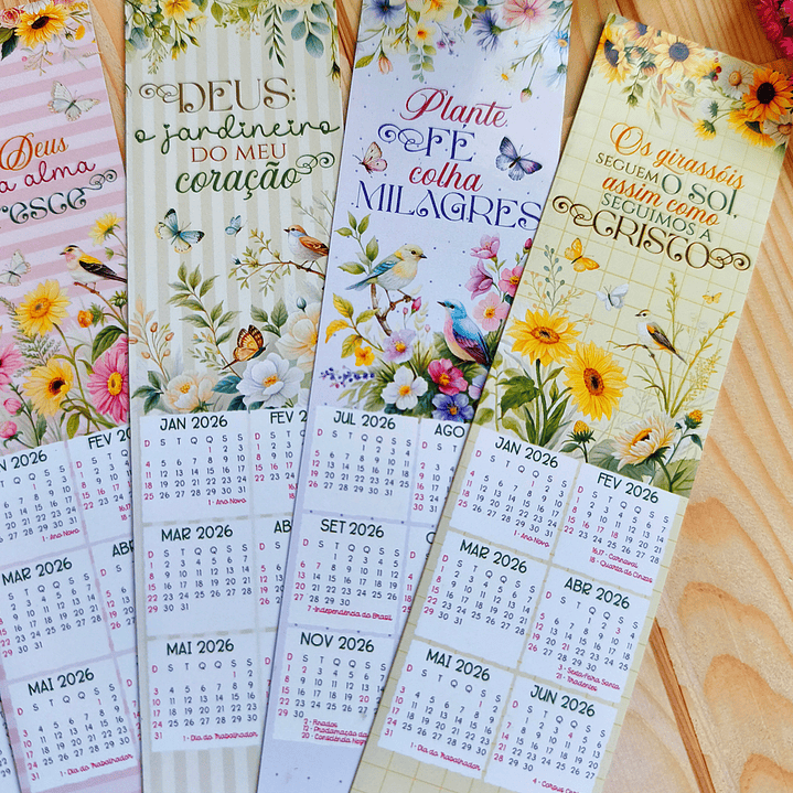 Arquivo Calendário Cristão Floral 2026 Arquivo em Jpg 1