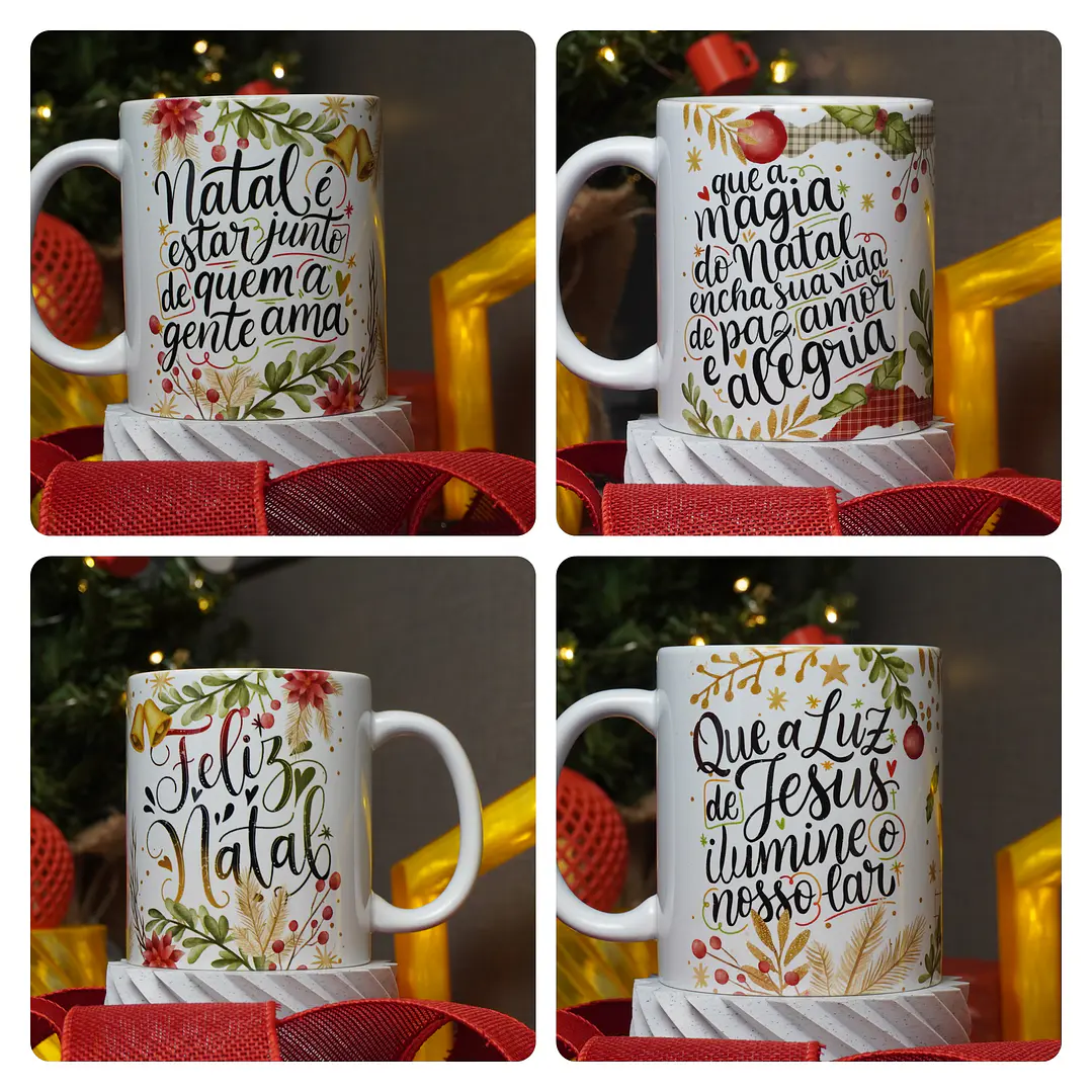 35 Artes para Caneca e Azulejo Natal Arquivo em Png 4