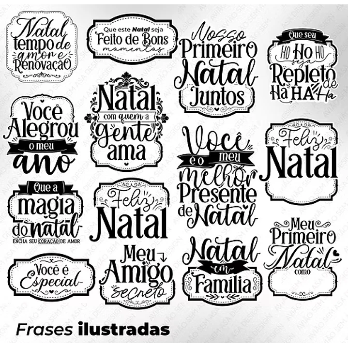 39 Artes para Caneca e Azulejo Natal Papai Noel Arquivo em Png  4