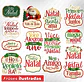 39 Artes para Caneca e Azulejo Natal Papai Noel Arquivo em Png  - thumbnail 5