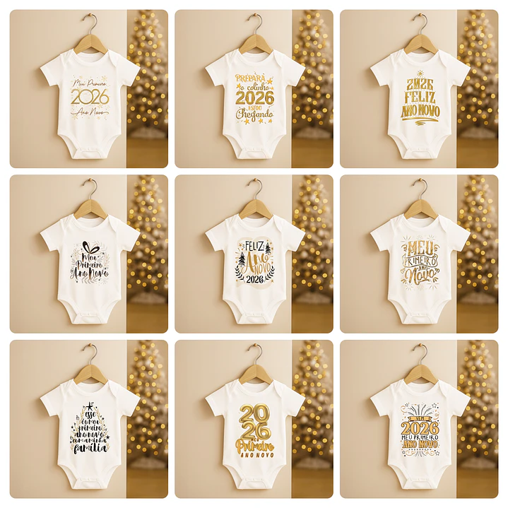 168 Artes para Camisa, Caneca, Body, Copo e Capa agenda Ano novo 2026 Arquivo Editável e Jpg 18