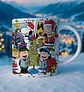 7 Artes para Caneca Snoopy Natal Arquivo Editável  - Miniatura 6