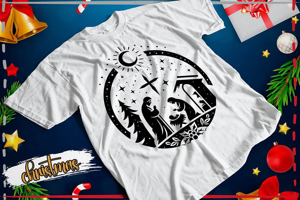 11 Artes para Camisa Natal em Png 1