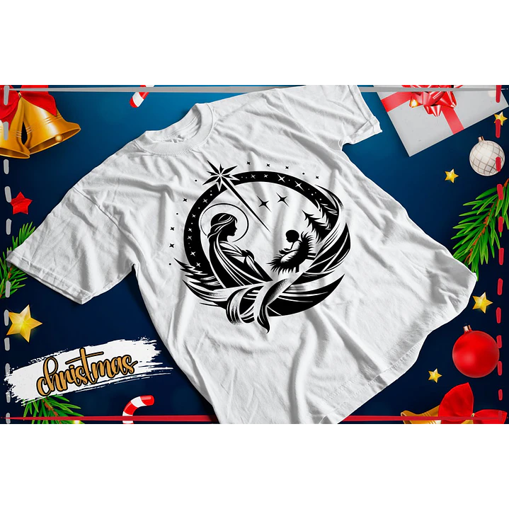 11 Artes para Camisa Natal em Png 2