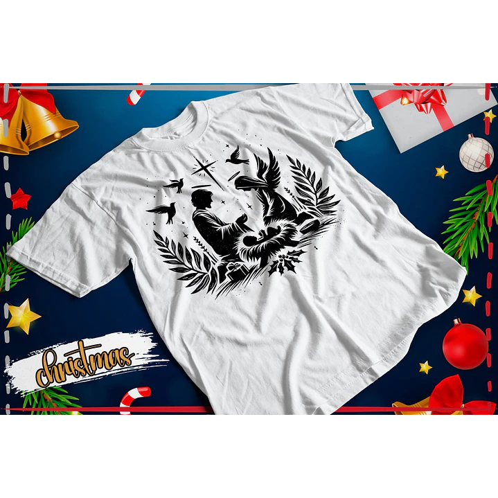 11 Artes para Camisa Natal em Png 3
