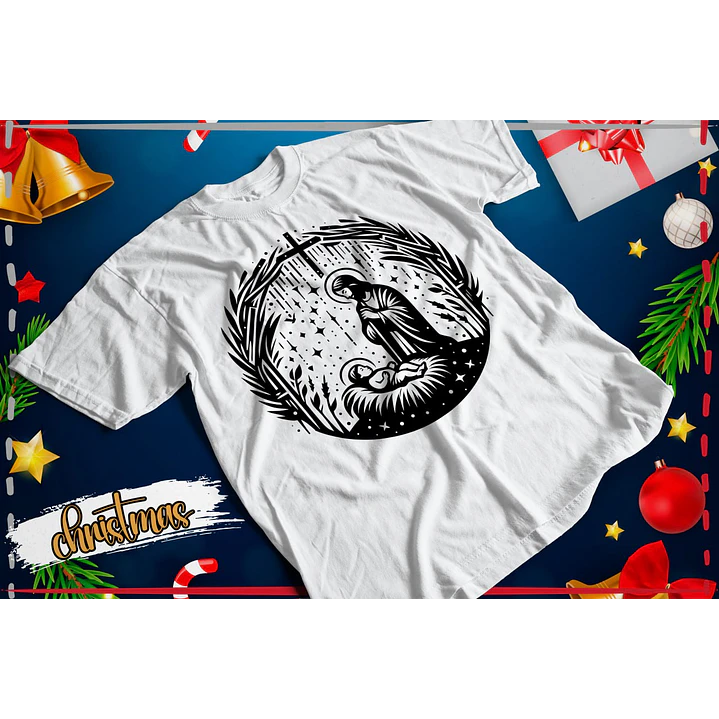 11 Artes para Camisa Natal em Png 4