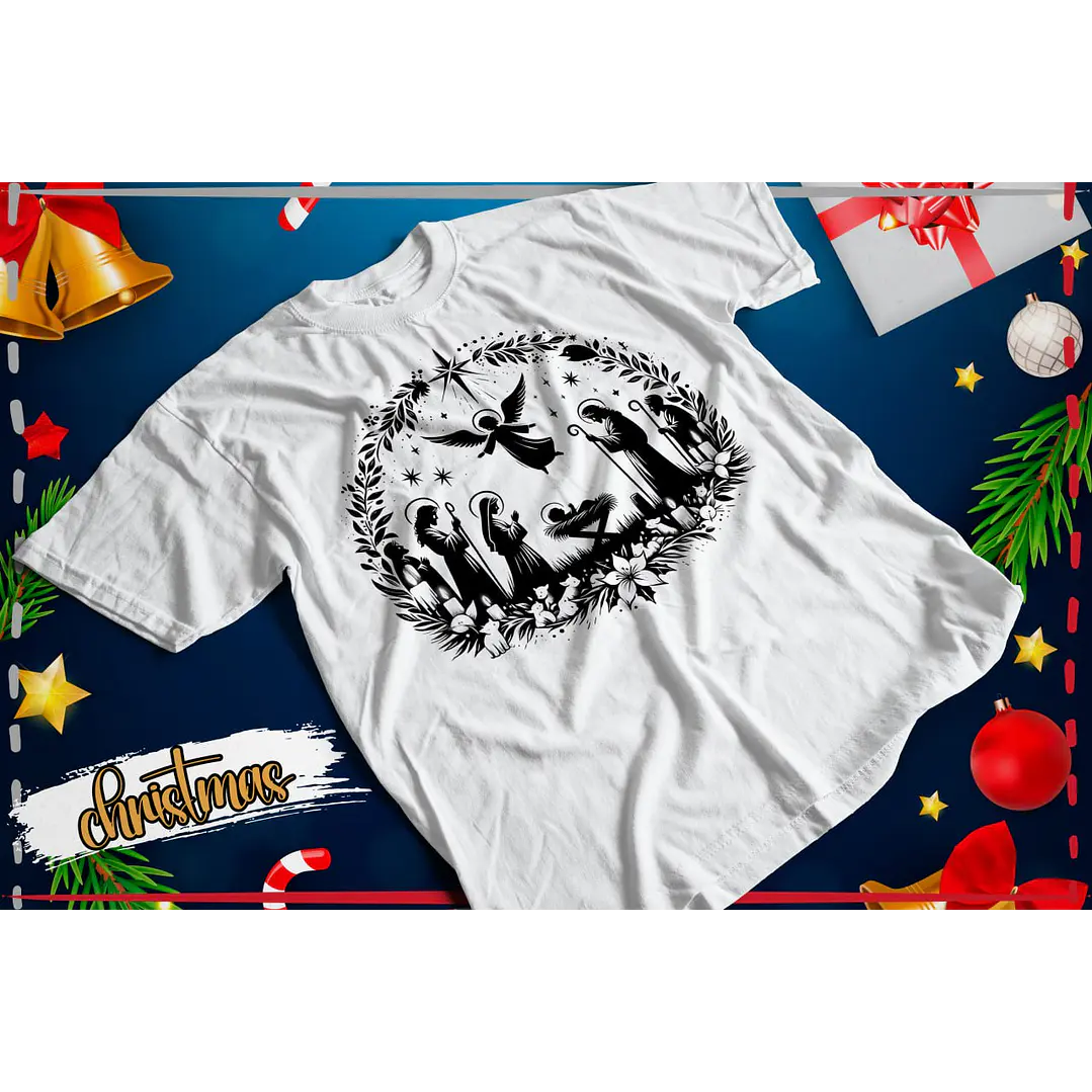 11 Artes para Camisa Natal em Png 7