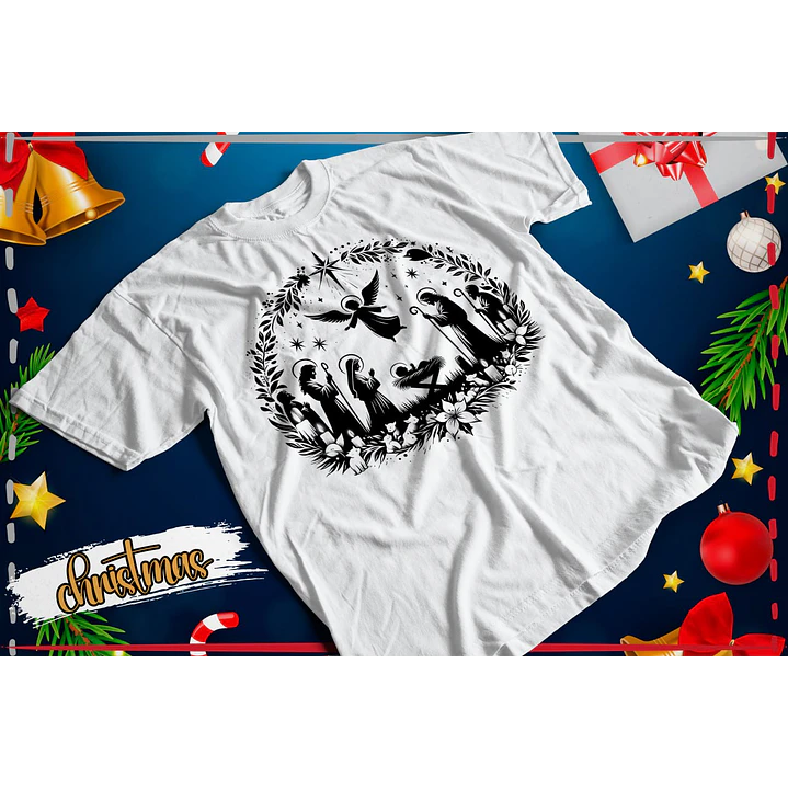 11 Artes para Camisa Natal em Png 7