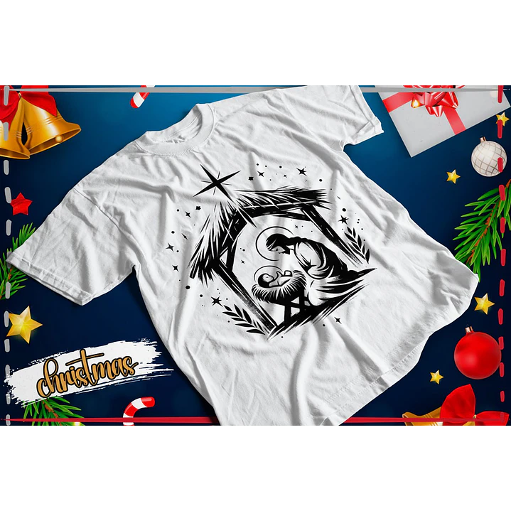 11 Artes para Camisa Natal em Png 10