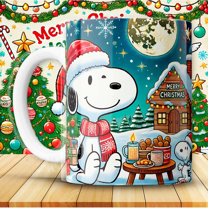 12 Artes para Canace Snoopy Arquivo em Jpg 10
