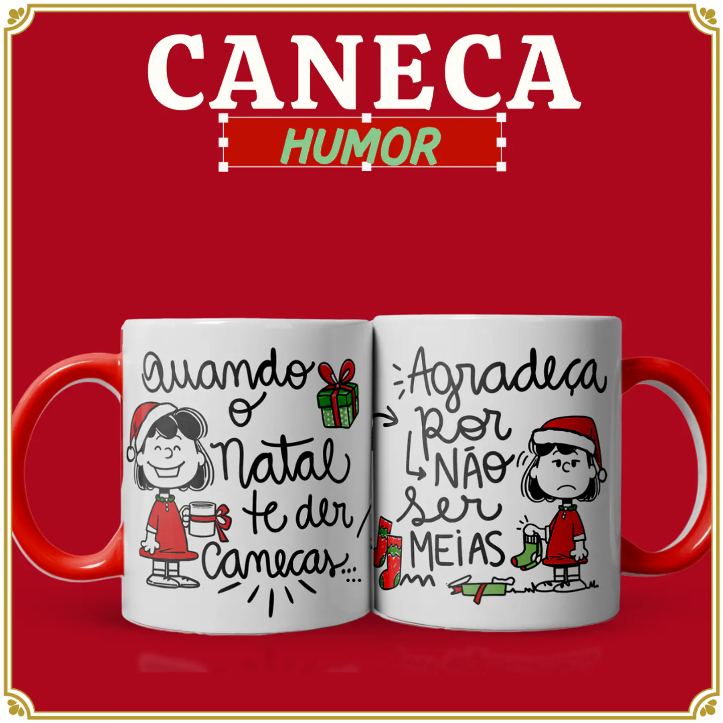 13 Artes para Caneca Natal Arquivo em Png 1