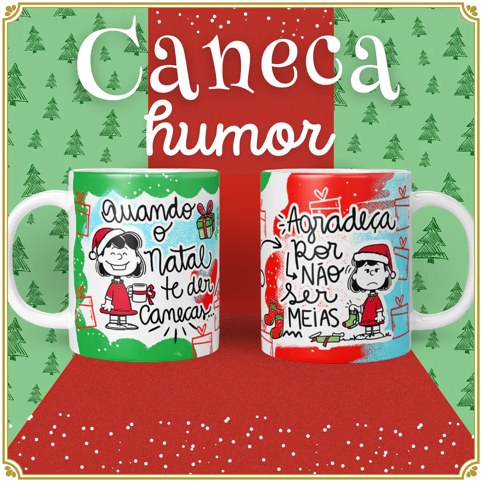 13 Artes para Caneca Natal Arquivo em Png 7