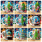 180 Artes para Caneca Personagens e Outros Natal 3D Arquivo em Png - Thumbnail 19