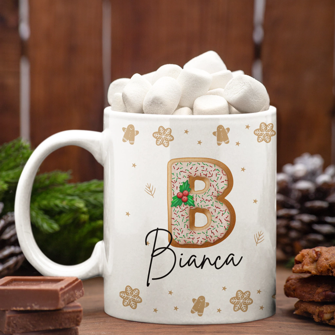 Kit Alfabeto Biscoitos de Natal Arquivo em Png  7