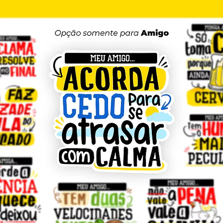 26 Artes para Caneca Amigo Secreto 2025 Arquivo em Png  2