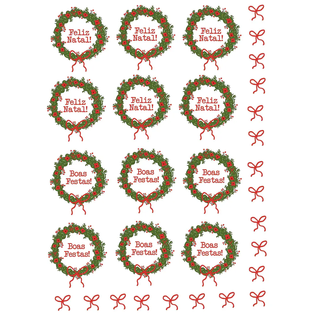 Arquivos para Personalização Natal, Fusca, Casinhas, Alfabeto, Mistos em Dtf Uv 7