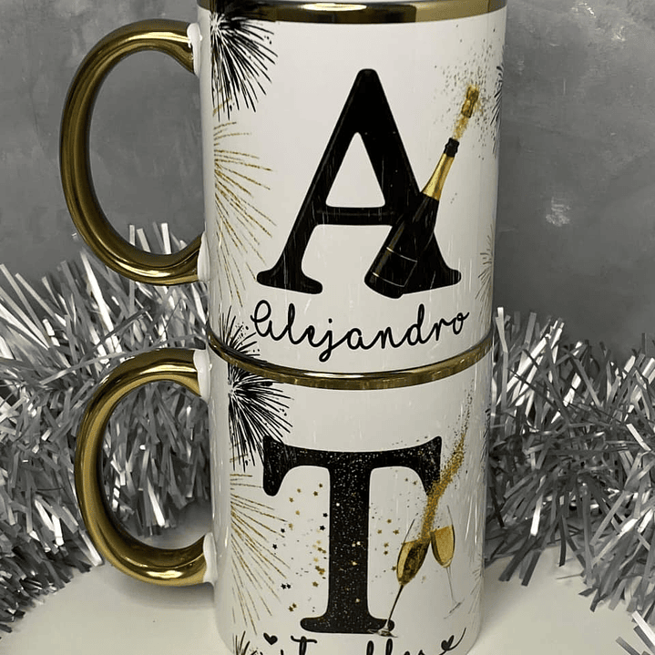 26 Artes para Caneca Alfabeto Ano Novo 2026 Arquivo em Png 1