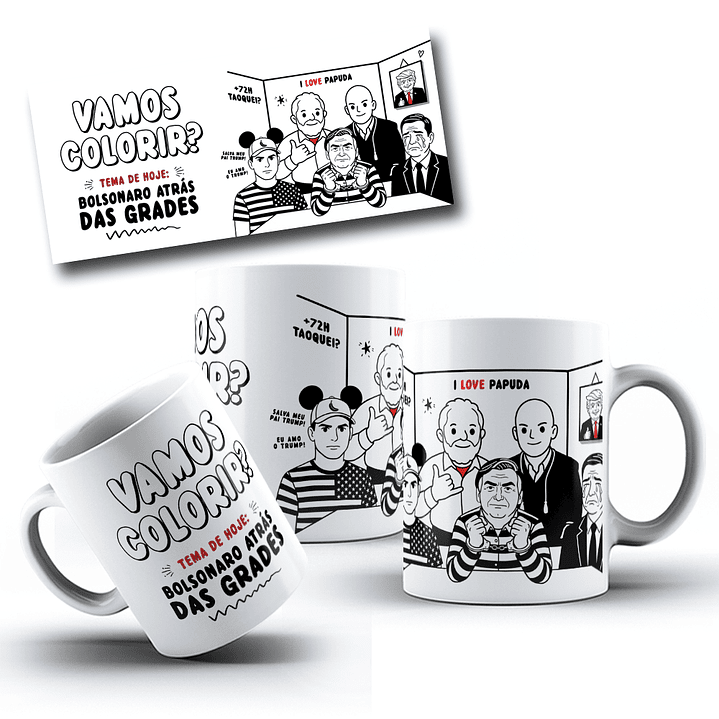 3 Artes para Caneca Soldador Bolsonaro Arquivo em Jpg  7