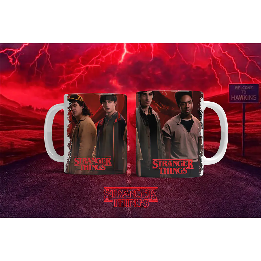 12 Artes para Caneca Stranger Things Arquivo em Png  5