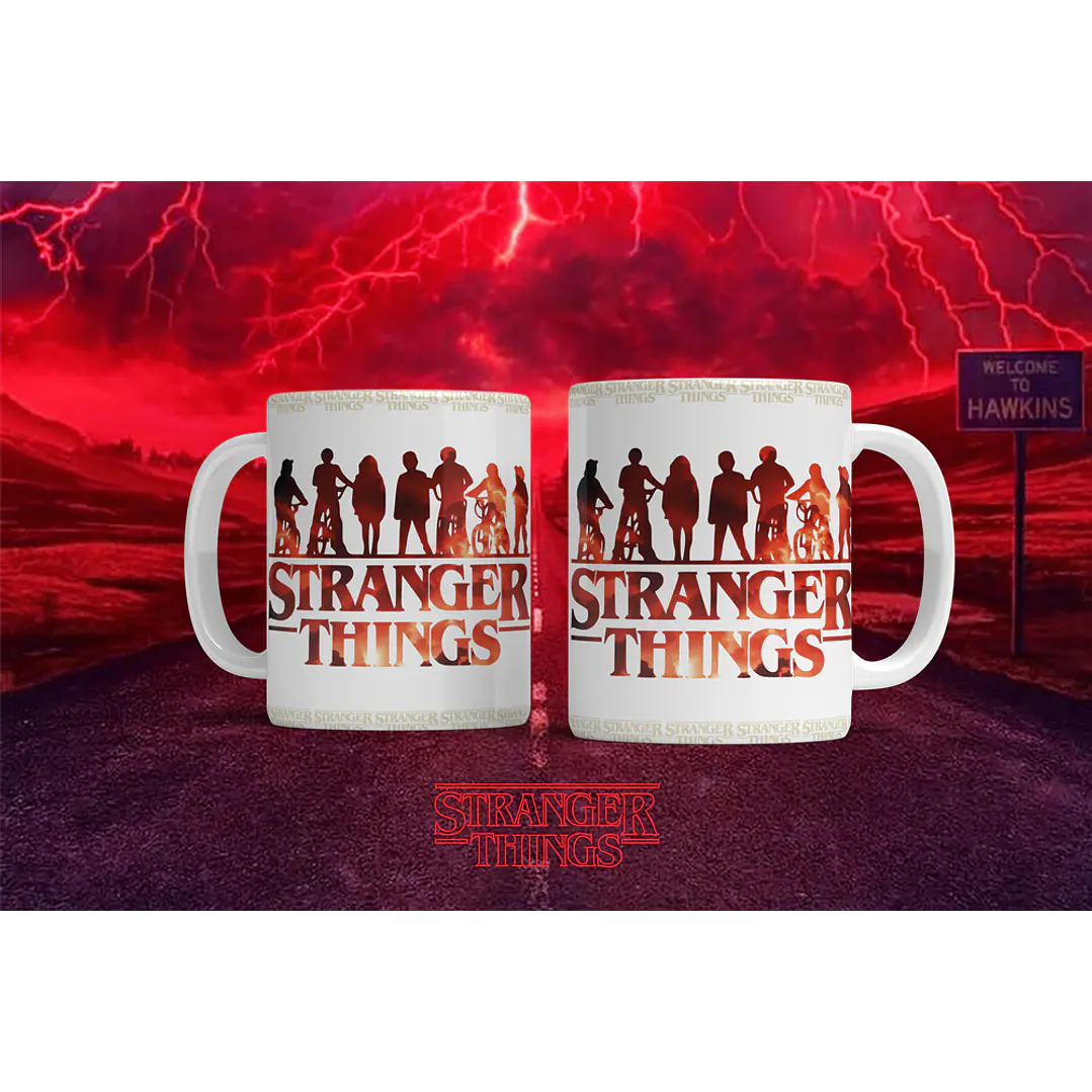 12 Artes para Caneca Stranger Things Arquivo em Png  1