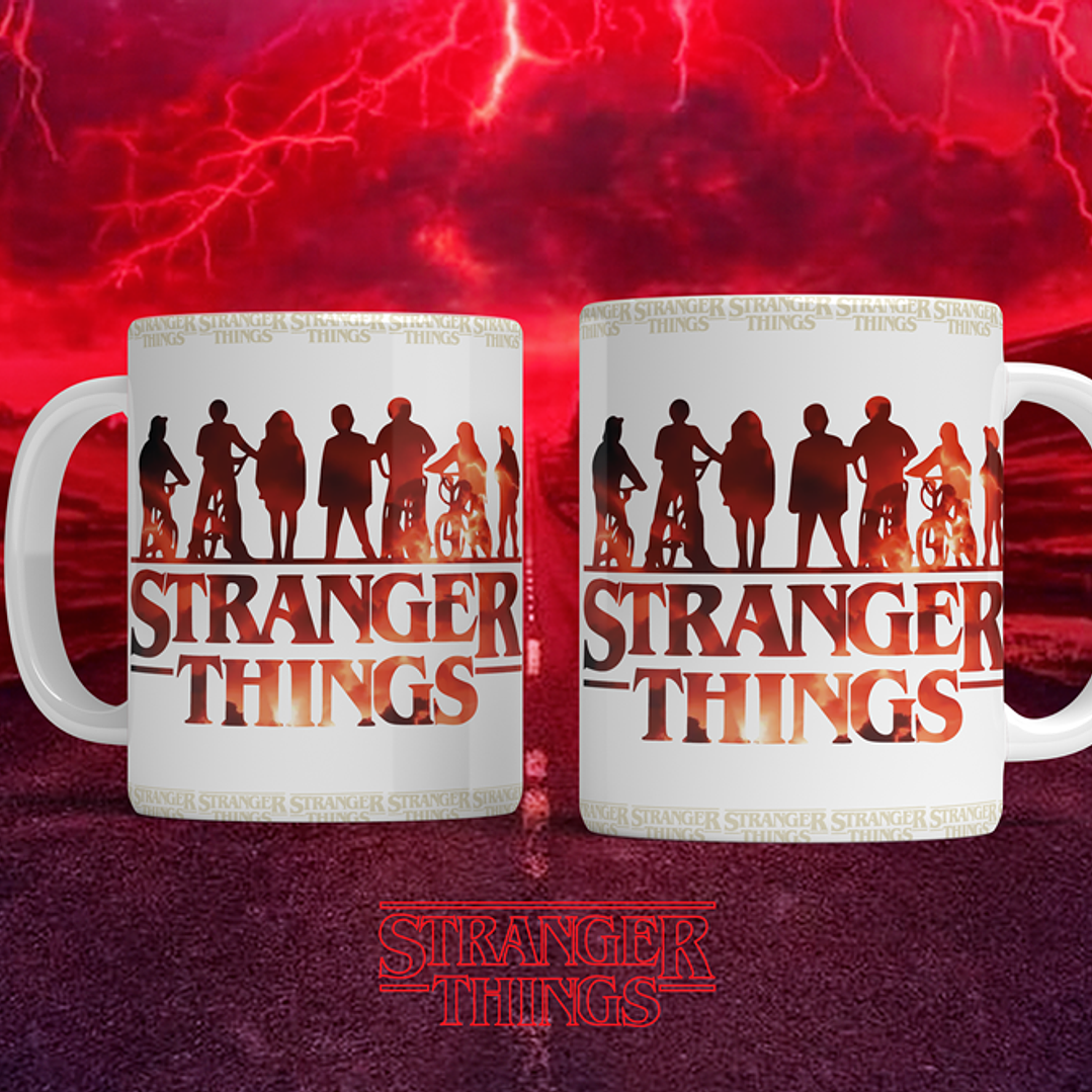12 Artes para Caneca Stranger Things Arquivo em Png  1