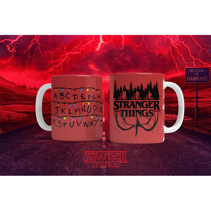 12 Artes para Caneca Stranger Things Arquivo em Png  6