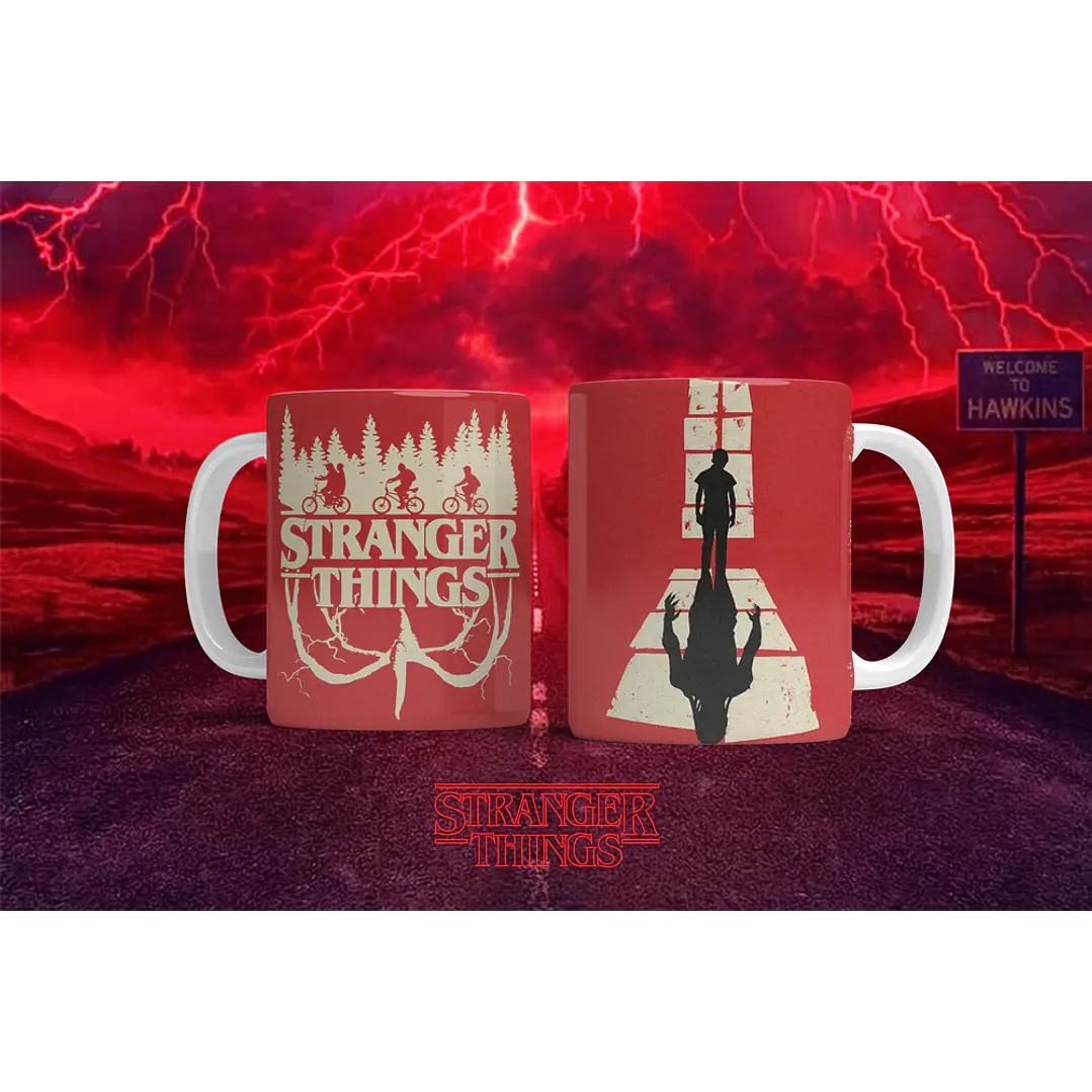 12 Artes para Caneca Stranger Things Arquivo em Png  11