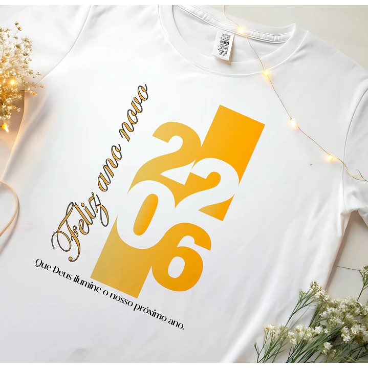 14 Artes para Camisa ou Body Ano Novo 2026 Arquivo Editável  4