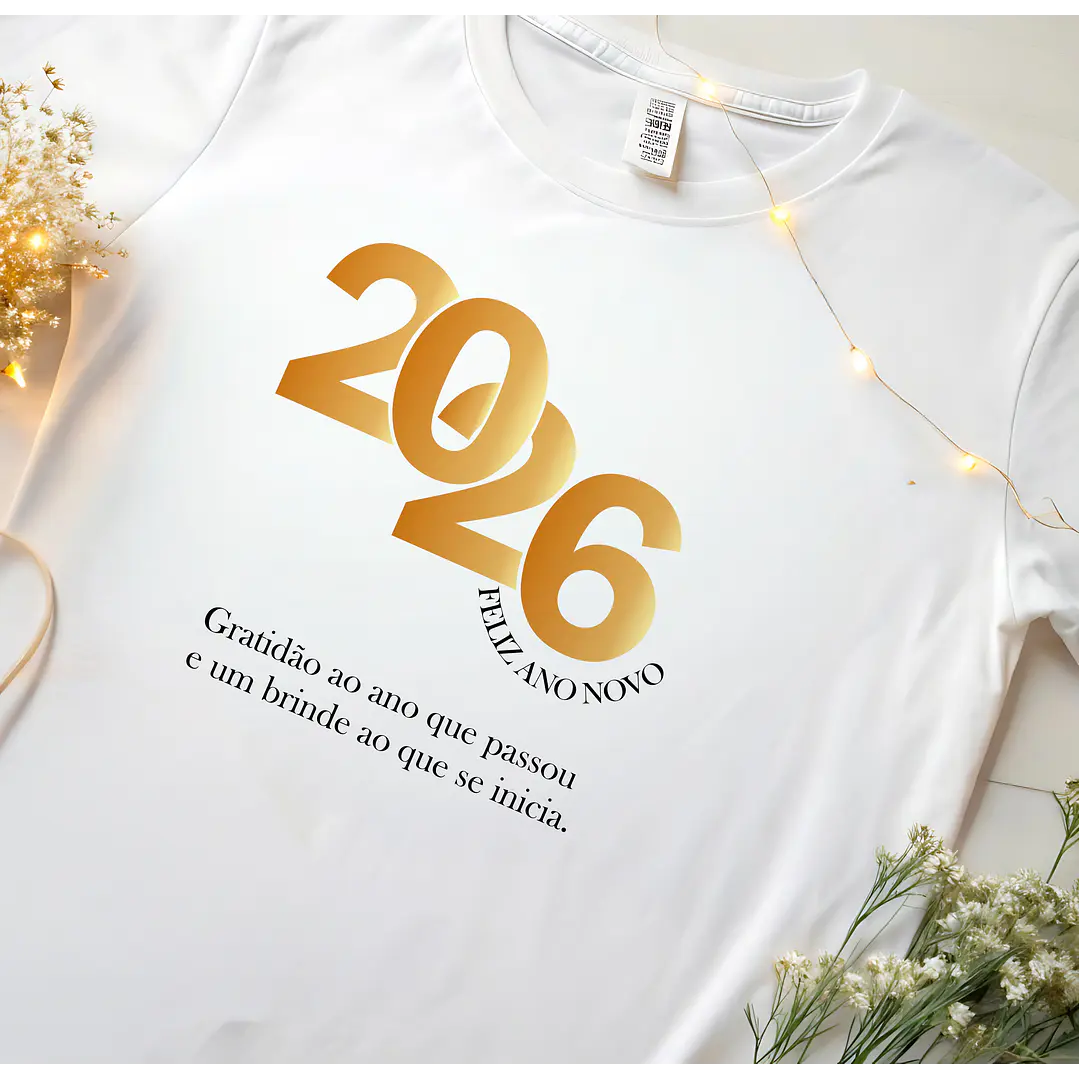 14 Artes para Camisa ou Body Ano Novo 2026 Arquivo Editável  6