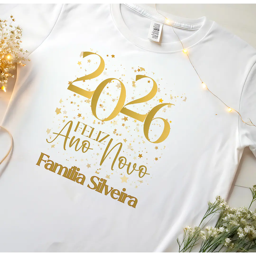14 Artes para Camisa ou Body Ano Novo 2026 Arquivo Editável  1