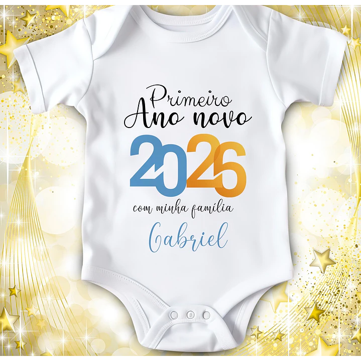 14 Artes para Camisa ou Body Ano Novo 2026 Arquivo Editável  13