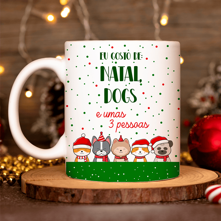 20 Artes para Caneca Natal Gatinhos em Linhas Arquivo em Png 1