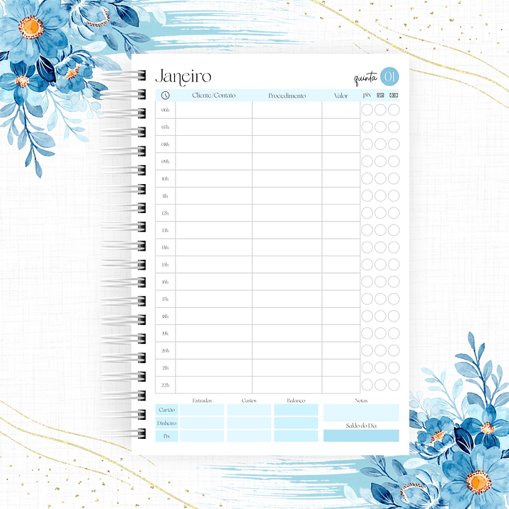 Coleção Digital Agendamentos 2026 Completa 10