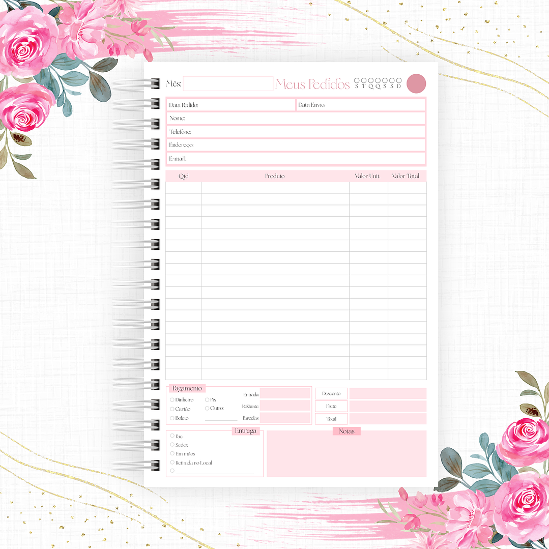 Coleção Digital Agendamentos 2026 Completa 13