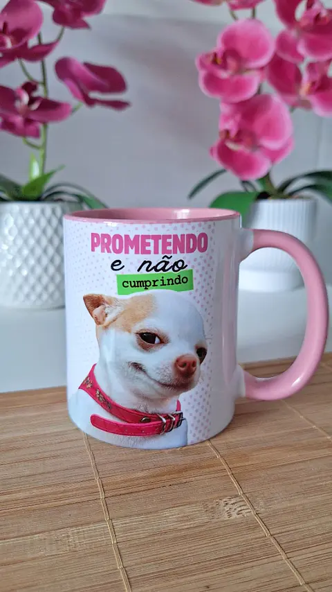 Arte Caneca Essa semana tô igual político, prometendo e não cumprindo Arquivo em Jpg 