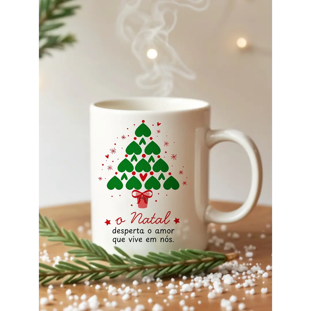 Arte Caneca O Natal desperta o amor que vive em nós em Jpg 1