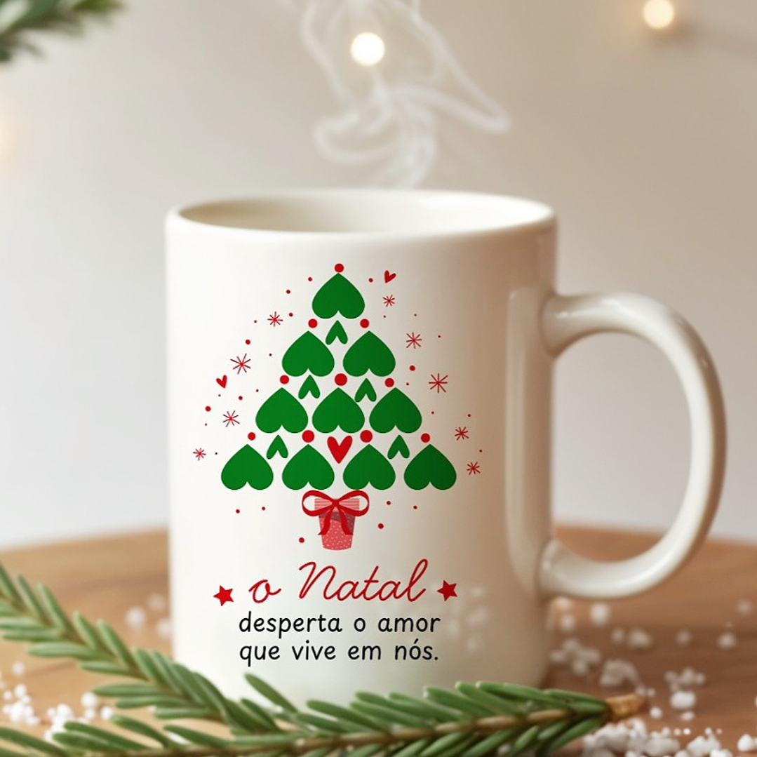 Arte Caneca O Natal desperta o amor que vive em nós em Jpg 1