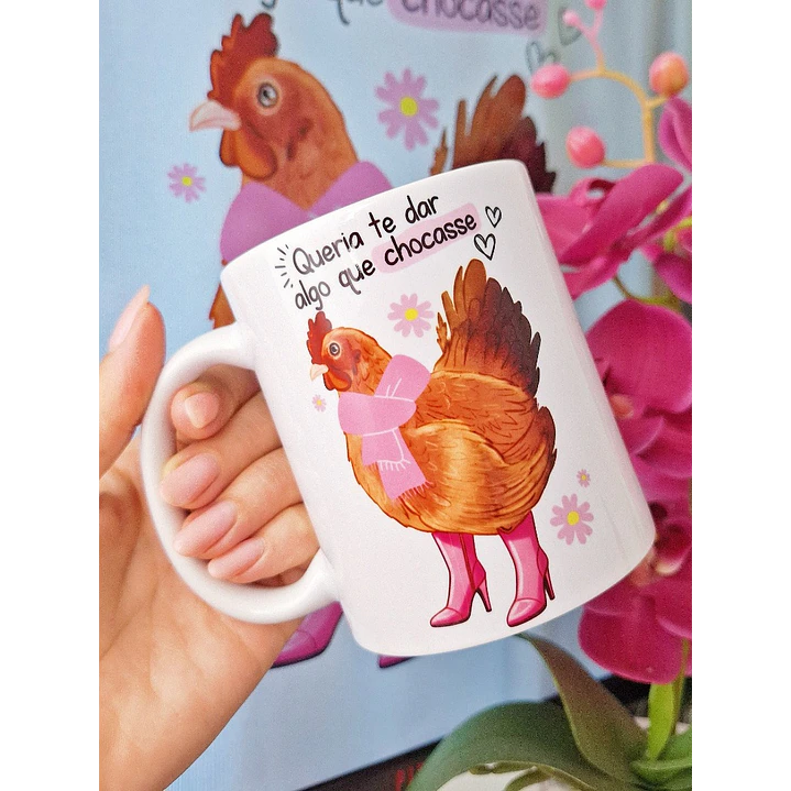 Arte Caneca Queria te dar algo que chocasse em Jpg 1