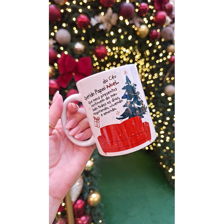 Arte Caneca Querido Papai do céu, que meus presentes continuem do meu lado todos os dias em Jpg 1