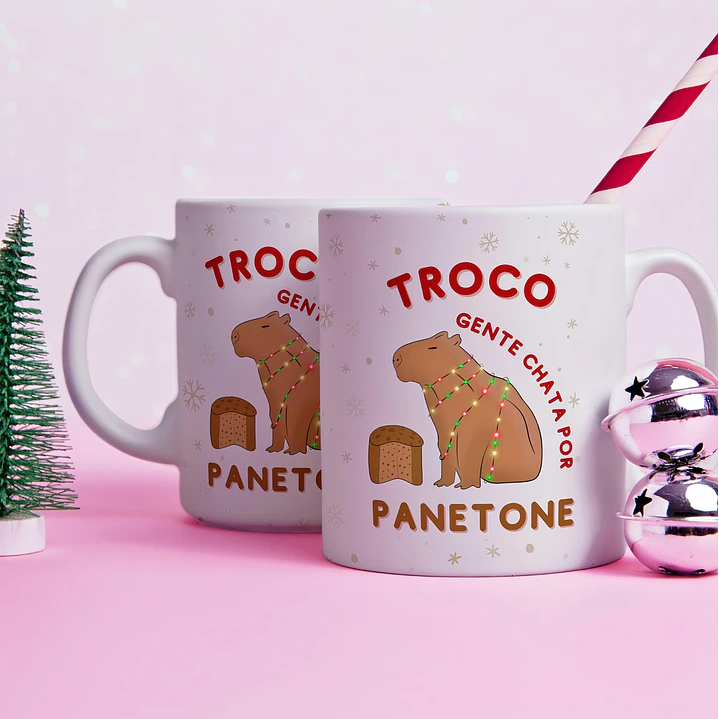 Arte Caneca Troco gente chata por Panetone em Jpg 1