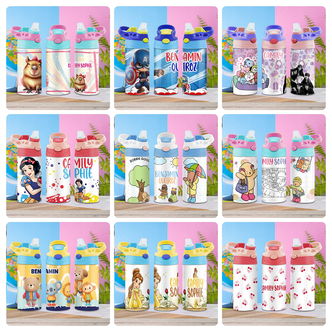 84 Artes para Squeeze Personagens Volume 1 e 2 Arquivo Editável 1