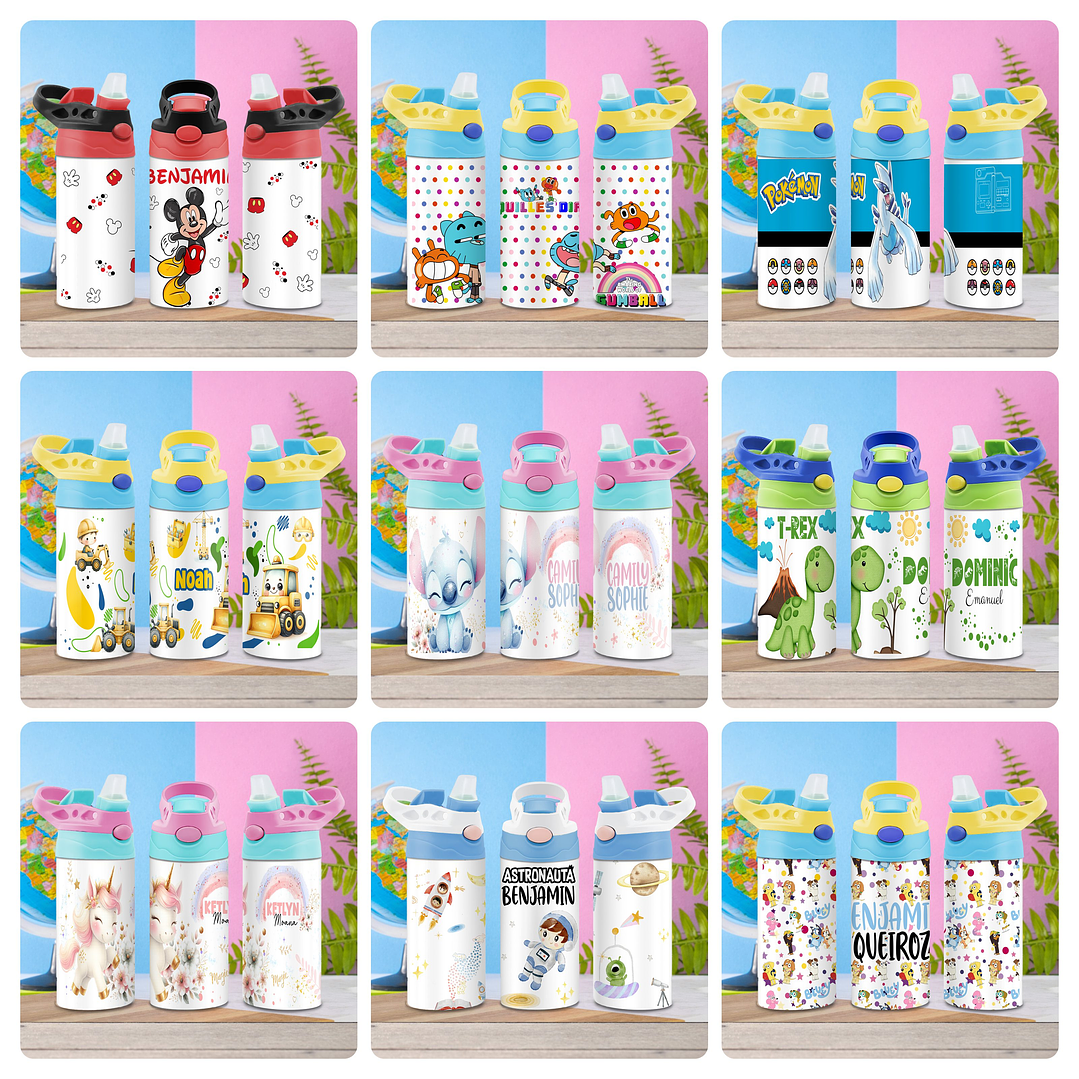 84 Artes para Squeeze Personagens Volume 1 e 2 Arquivo Editável 5