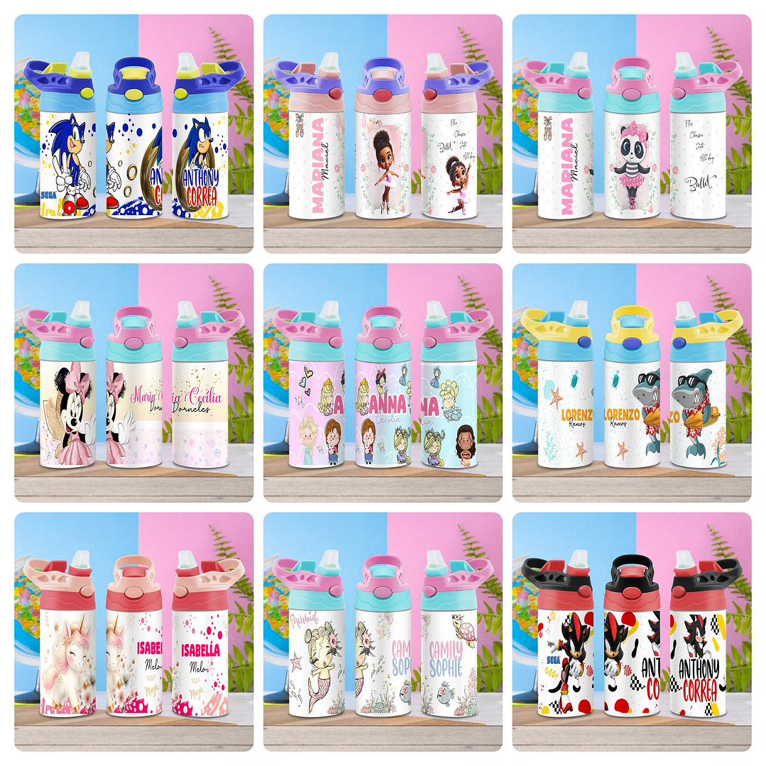 84 Artes para Squeeze Personagens Volume 1 e 2 Arquivo Editável 6